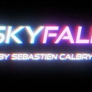 SKY FALL  BLUE  by Sebastien Calbry – Trick