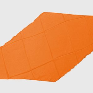 Diamond Cut Silk 18 inch (Orange) by Magic By Gosh – Trick