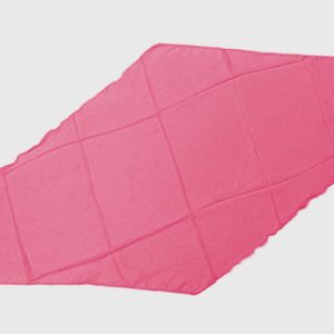 Diamond Cut Silk 18 inch (Pink) by Magic By Gosh – Trick