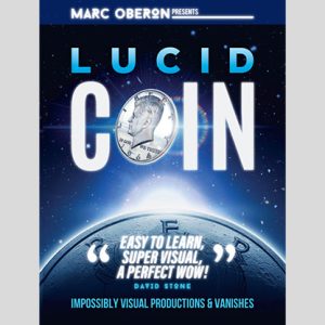 LUCID COIN (Gimmick and Online instructions)by Marc Oberon – Trick