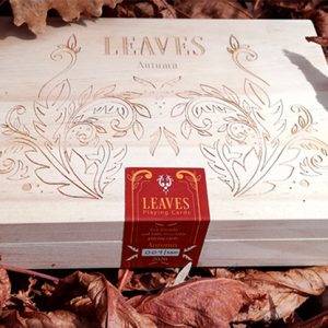 Leaves Autumn Edition Collector’s Box Set Playing Cards by Dutch Card House Company