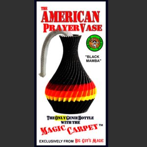 The American Prayer Vase Genie Bottle BLACK MAMBA by Big Guy’s Magic- Trick