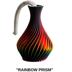 The American Prayer Vase Genie Bottle RAINBOW PRISM by Big Guy’s Magic- Trick