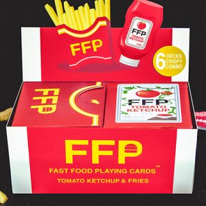 Ketchup and Fries Combo (1/2 Brick) Playing Cards by Fast Food Playing Cards