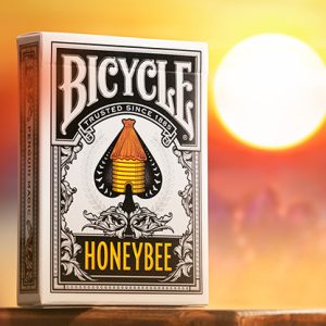 Bicycle Honeybee (Black) Playing Cards