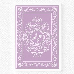 Black Roses Lavender (Marked) Edition Playing Cards