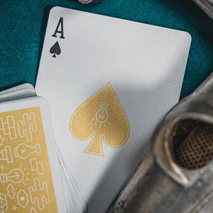 Gold ICON Playing Cards by Riffle Shuffle