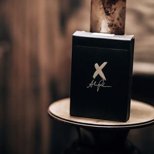 X Deck (Black) Playing Cards by Alex Pandrea