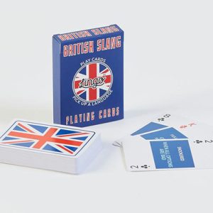 Lingo (British Slang) Playing Cards