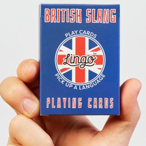 Lingo (British Slang) Playing Cards