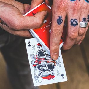 Trash & Burn (Red) Playing Cards by Howlin’ Jacks