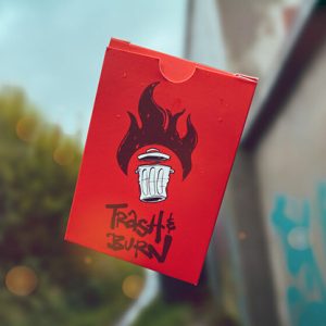 Trash & Burn (Red) Playing Cards by Howlin’ Jacks