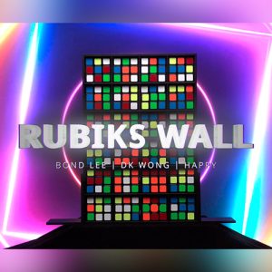 RUBIKS WALL Complete Set by Bond Lee – Trick (Two Part Item)