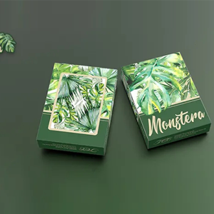 Monstera (Green) Playing Cards by TCC Presents