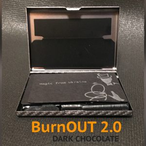 BURNOUT 2.0 CARBON DARK CHOCOLATE by Victor Voitko (Gimmick and Online Instructions) – Trick