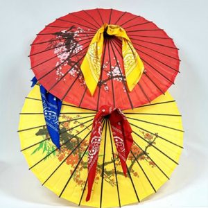 Umbrella From Bandana Set (random color for umbrella) by JL Magic – Trick