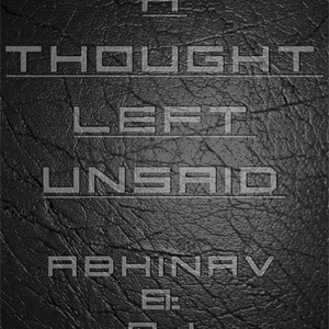 A Thought Left Unsaid by Abhinav Bothra & AJ eBook DOWNLOAD