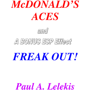 McDonald’s Aces and Freak Out! by Paul A. Lelekis Mixed Media DOWNLOAD