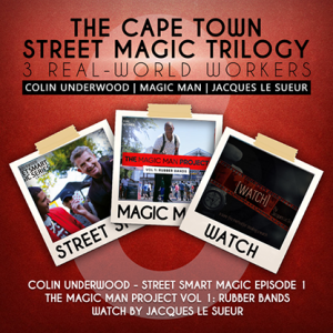 The Cape Town Street Magic Trilogy by Magic Man, Colin Underwood and Jaques Le Suer video DOWNLOAD