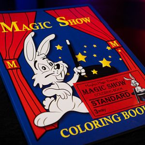 MAGIC SHOW Coloring Book (3 way) by Murphy’s Magic