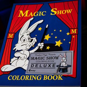 MAGIC SHOW Coloring Book DELUXE (4 way) by Murphy’s Magic
