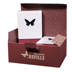 Refill Butterfly Cards Red 3rd Edition (6 pack) by Ondrej Psenicka