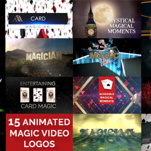 15 Magic Video Logos for Magicians by Wolfgang Riebe mixed media DOWNLOAD