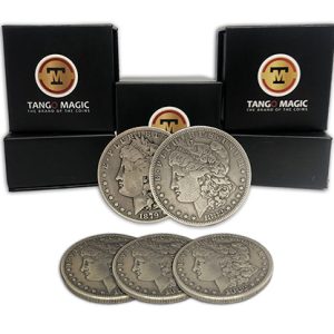 Replica Morgan TUC plus 3 coins (Gimmicks and Online Instructions) by Tango Magic – Trick