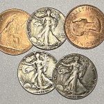 Replica Walking Liberty Hopping Half (Gimmicks and Online Instructions) by Tango Magic – Trick