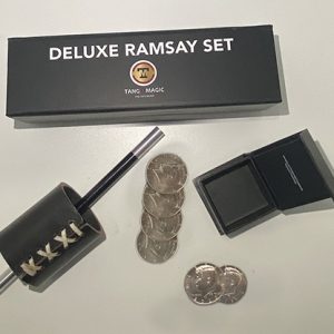 Deluxe Ramsay Set Half Dollar (Gimmicks and Online Instructions)  by Tango – Trick