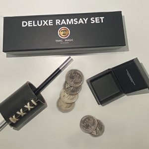 Deluxe Ramsay Set Quarter (Gimmicks and Online Instructions) by Tango – Trick
