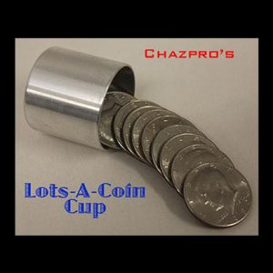 Lots-A-Coins Cup Quarter/Euro by Chazpro Magic – Trick