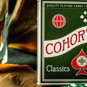 Green Cohorts (Luxury-pressed E7) Playing Cards