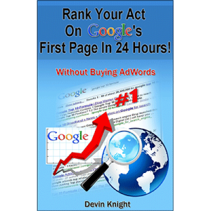 How To Rank Your Act on Google by Devin Knight – ebook – DOWNLOAD