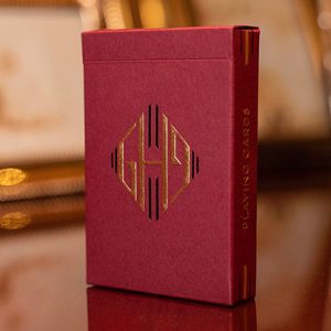 Hollingworth Playing Cards (Burgundy)