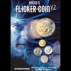 FLICKER COIN V2 (Eisenhower) by Rocco – Trick