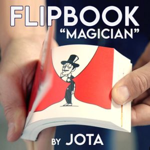 FLIP BOOK MAGICIAN (Gimmick and Online Instructions) by JOTA – Trick