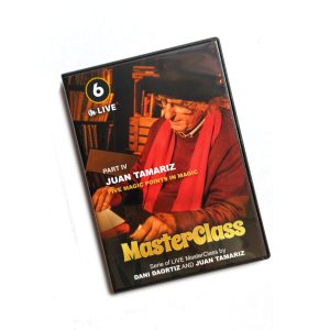 Juan Tamariz MASTER CLASS Vol. 6 – DVD