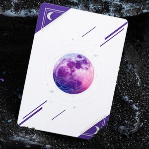 The Moon (Purple Edition) Playing Cards by Solokid