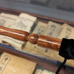 Wooden wand PRO (Bold Brown) by Harry He & Bacon Magic – Trick