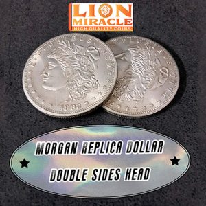 MORGAN REPLICA DOLLAR DOUBLE SIDED HEAD by Lion Miracle – Trick