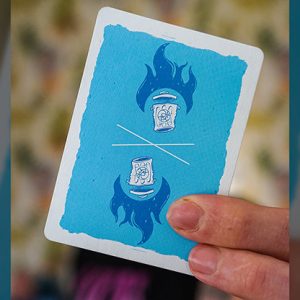 Trash & Burn (Blue) Playing Cards by Howlin’ Jacks