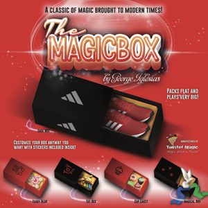 MAGIC BOX RED Medium by George Iglesias and Twister Magic – Trick