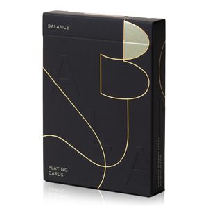 Balance (Black Edition) Playing Cards by Art of Play