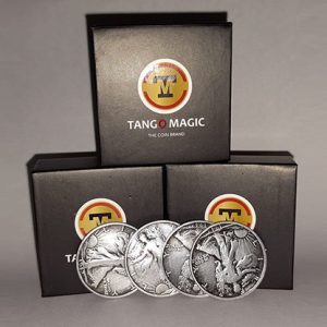Replica Walking Liberty TUC plus 3 coins (Gimmicks and Online Instructions) by Tango Magic – Trick