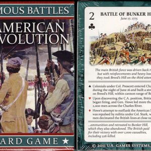 Famous Battles of the American Revolution Playing Cards