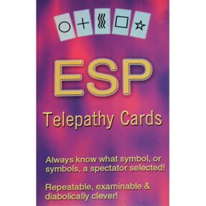 ESP Telepathy Cards by Chazpro Magic – Trick