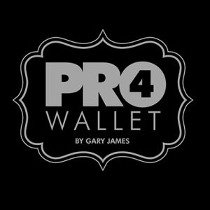 Pro 4 Wallet (Gimmicks and Online Instructions) by Gary James – Trick