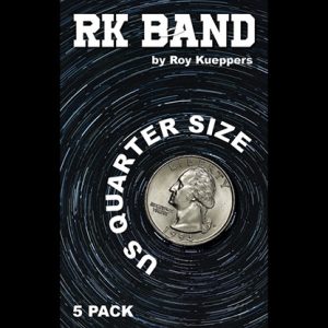 RK Bands Quarter Dollar Size For Flipper coins (5 per package) – Trick