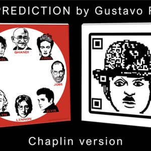 QR PREDICTION CHAPLIN (Gimmicks and Online Instructions) by Gustavo Raley – Trick